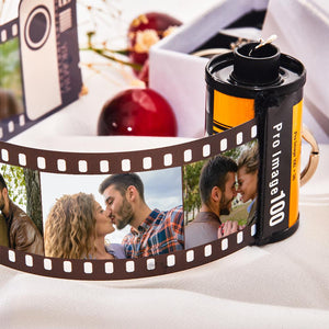 Custom Colorful Camera Roll Keychain Romantic Gifts