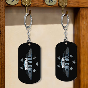 Personalized Stainless Steel Keychain