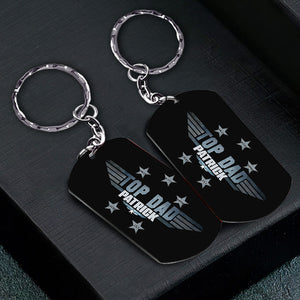 Personalized Stainless Steel Keychain