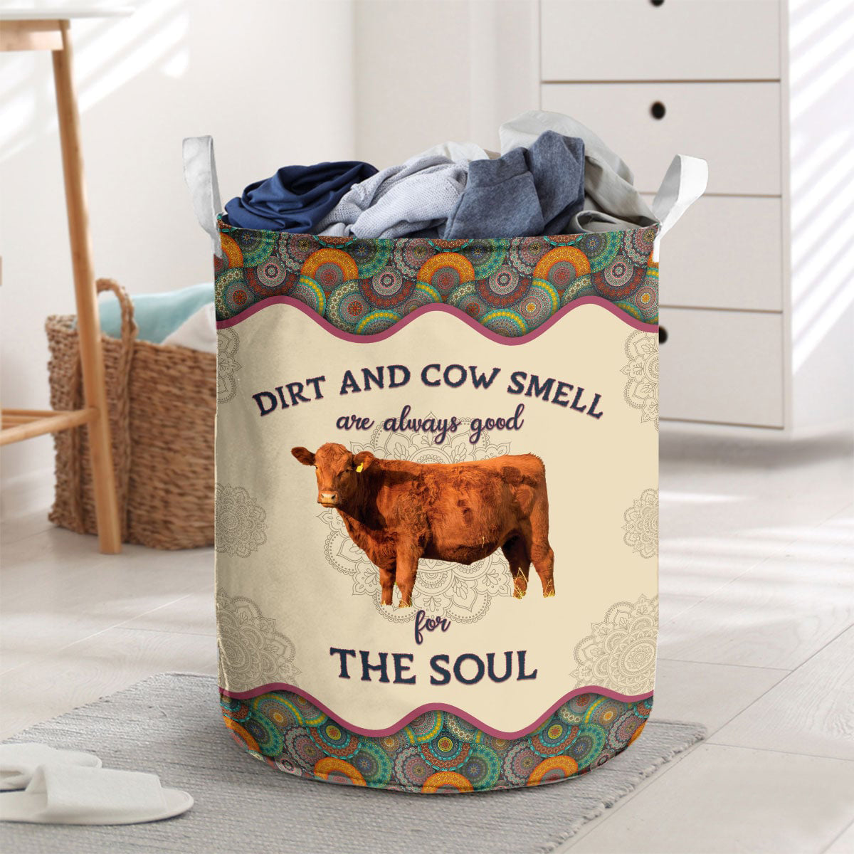 Farm Animal laundry basket
