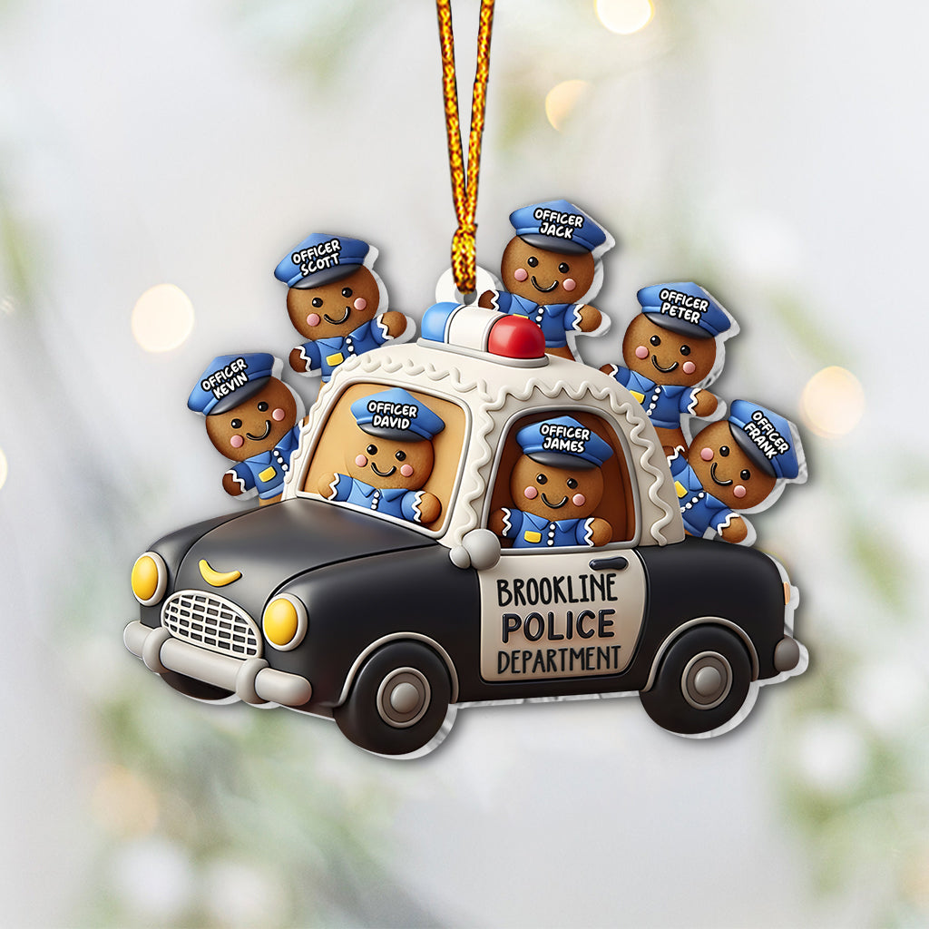 Our Department - Personalized Ornament Christmas Gift for Police Officer