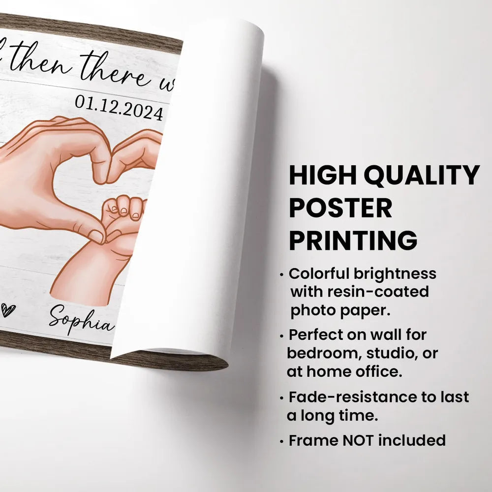 Personalized First-Time Parents Canvas: A Tribute to Love, Celebrating a Special Moment