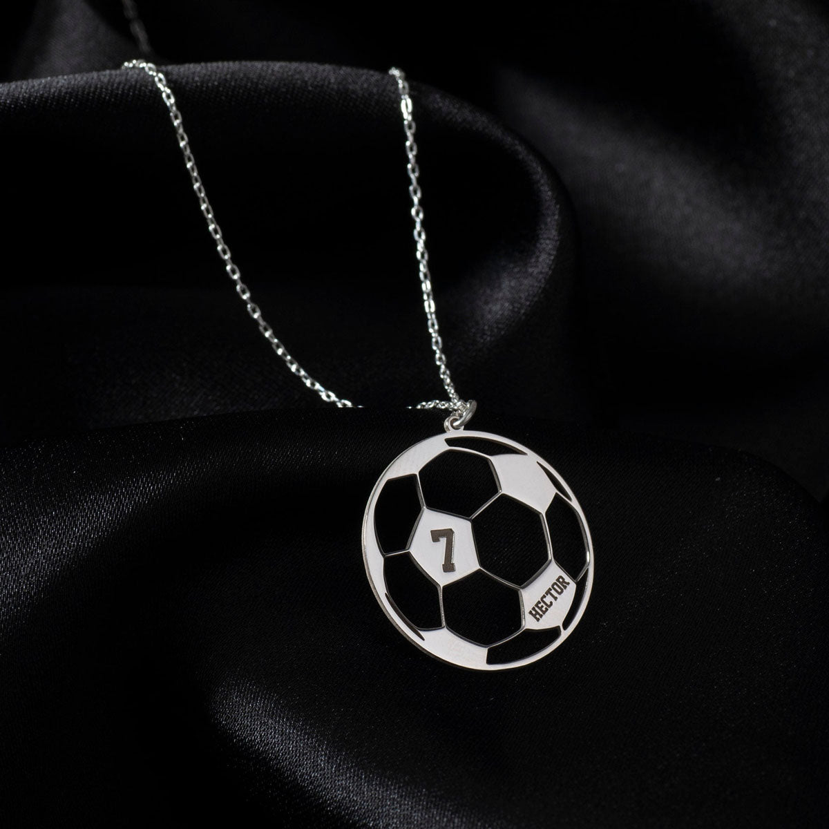 Custom Name Personalized Soccer Necklace Soccer Mom Gift