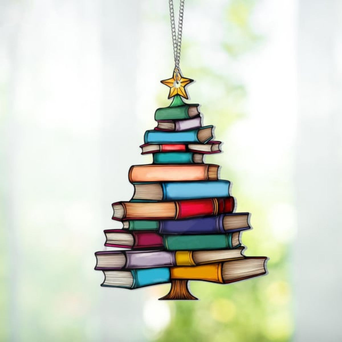 Christmas Book Tree Ornament