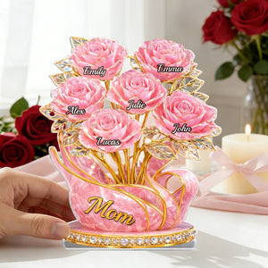 Custom Acrylic Plaque - Personalized Mother's Day Gifts For Mom, Grandma