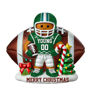 Football Bread Doll Gift For Football Player Personalized Acrylic Ornament