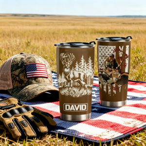 Personalized Hunting Tumbler Gifts for Hunter