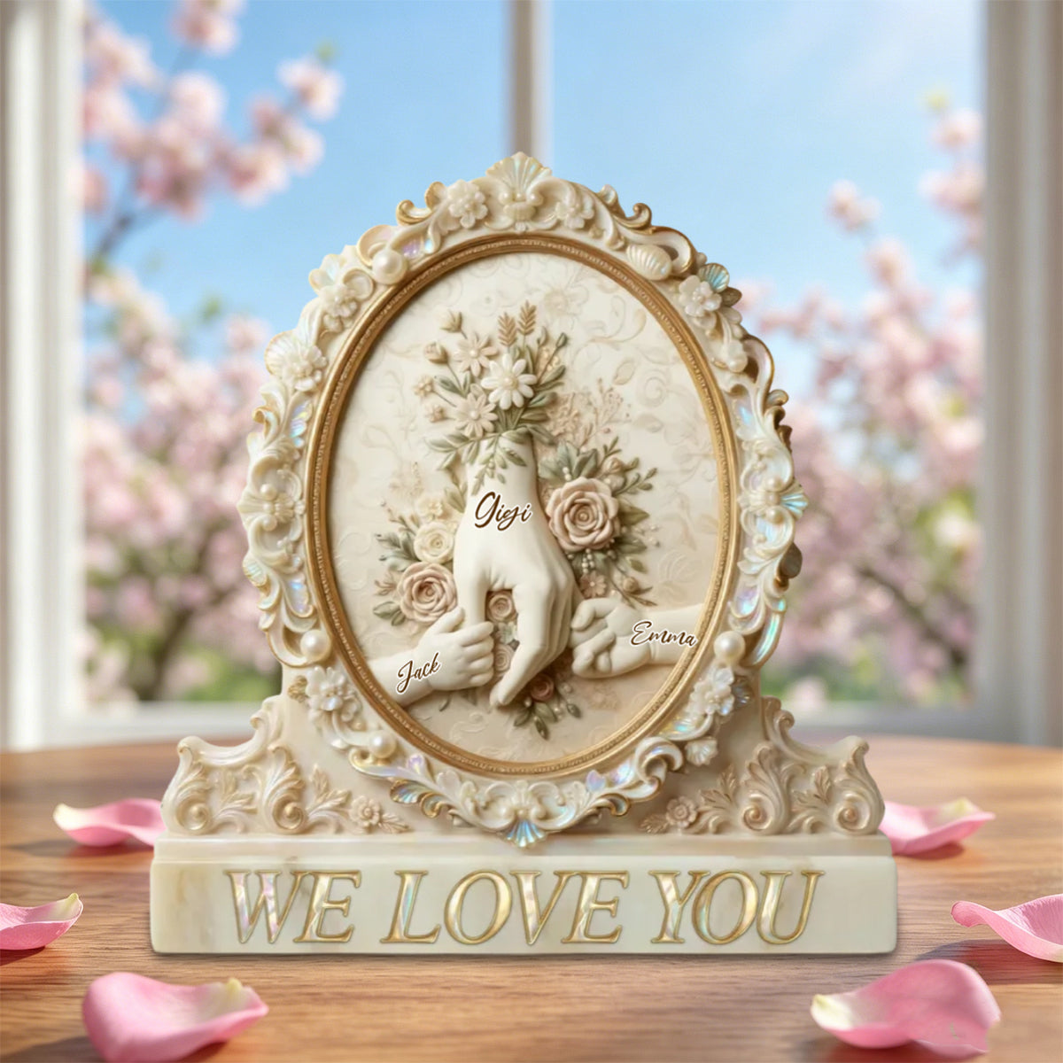 Our Little Blessing – Personalized Acrylic Plaque for the Child Who Made Us Whole