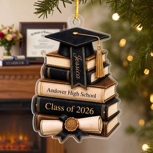 "A Meaningful Gift For The Journey Ahead" – Personalized Acrylic Ornament | Graduation Gift For Class Of 2026/2027
