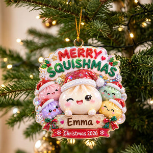 Merry Little Dumplings – Personalized Christmas Ornament