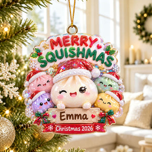 Merry Little Dumplings – Personalized Christmas Ornament