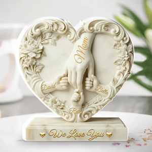 Hold My Hand – A Personalized Acrylic Plaque for the One You Love