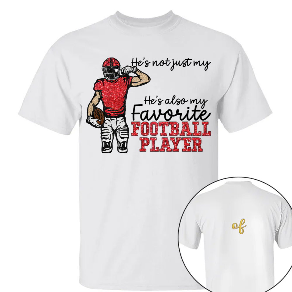Personalized Custom Football For Football Family Game Day T-Shirt