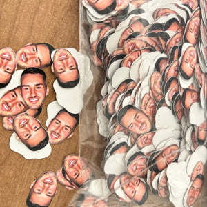 Personalised Face Confetti-Perfect Party Accessory Hen Party, Stag Parties, Birthdays and Anniversaries