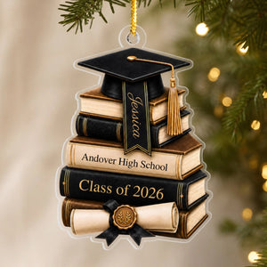 "A Meaningful Gift For The Journey Ahead" – Personalized Acrylic Ornament | Graduation Gift For Class Of 2026/2027