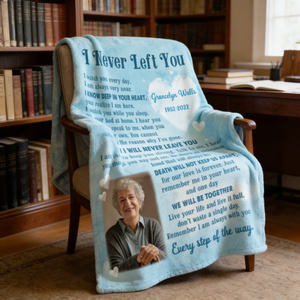 Memorial Gift For Loss Of Loved Ones Personalized Blanket