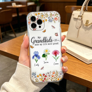 Personalized 3D Inflated Effect Phone Case – "Make Life More Grand With Lovely Kids"
