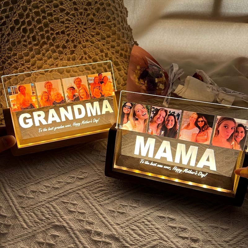 To The Best Mom Ever, Happy Mother's Day! Personalized Acrylic Photos Plaque