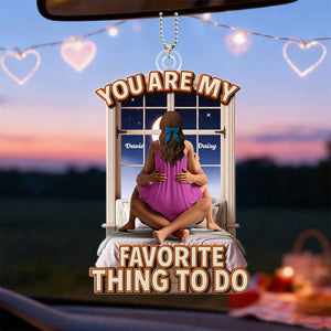 Naughty Couple - Personalized Acrylic Ornament Gifts For Couples