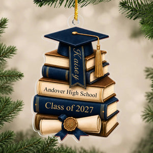 "A Meaningful Gift For The Journey Ahead" – Personalized Acrylic Ornament | Graduation Gift For Class Of 2026/2027