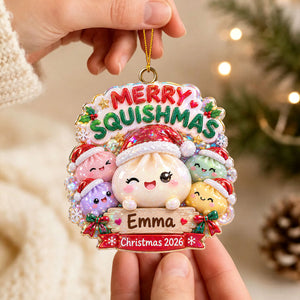 Merry Little Dumplings – Personalized Christmas Ornament