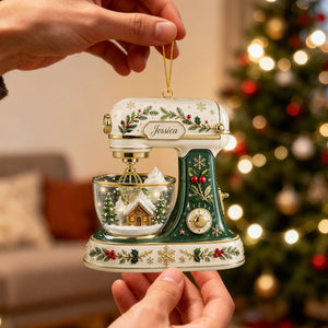 Personalized Stand Mixer Acrylic Ornament – Custom Kitchen Mixer Christmas Keepsake | Baking Gift For Bakers