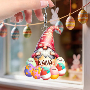 Personalized Easter Gifts For Grandma Keychain Nana