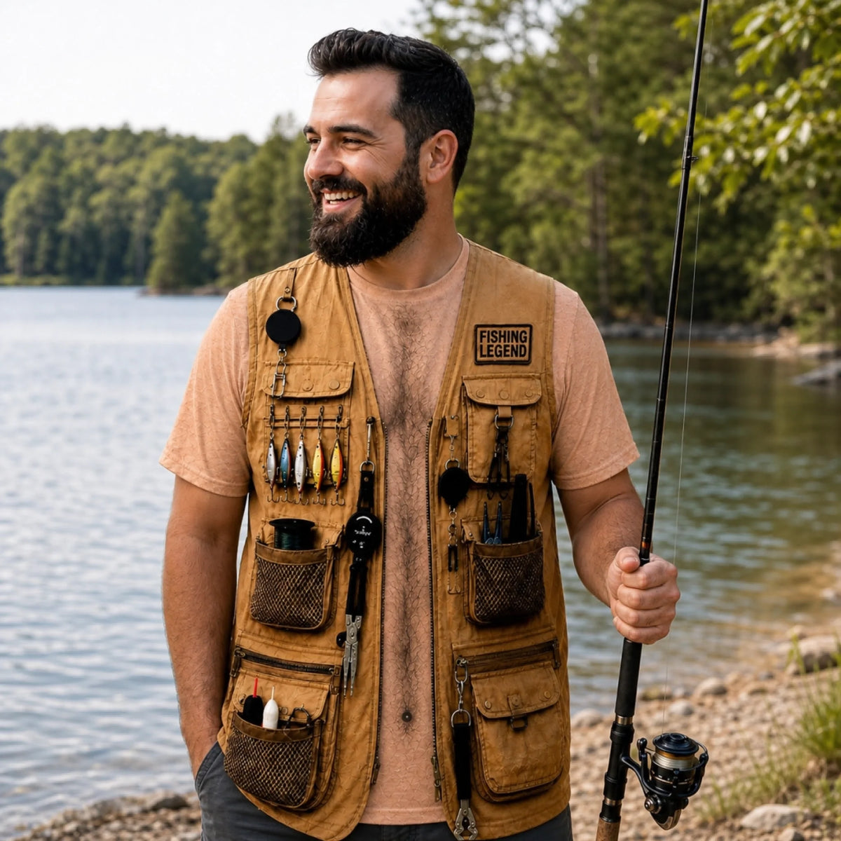 Personalized "No Fish Can Resist This Look" Fishing T-Shirt – Birthday Gift For Men