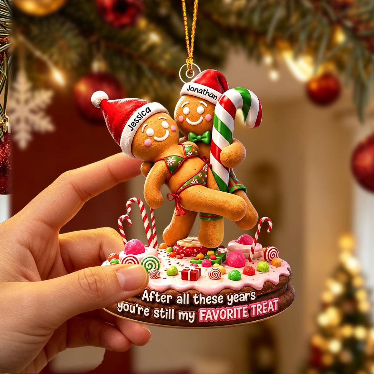 Personalized "After All These Years" Acrylic Ornament – Gift For Couples