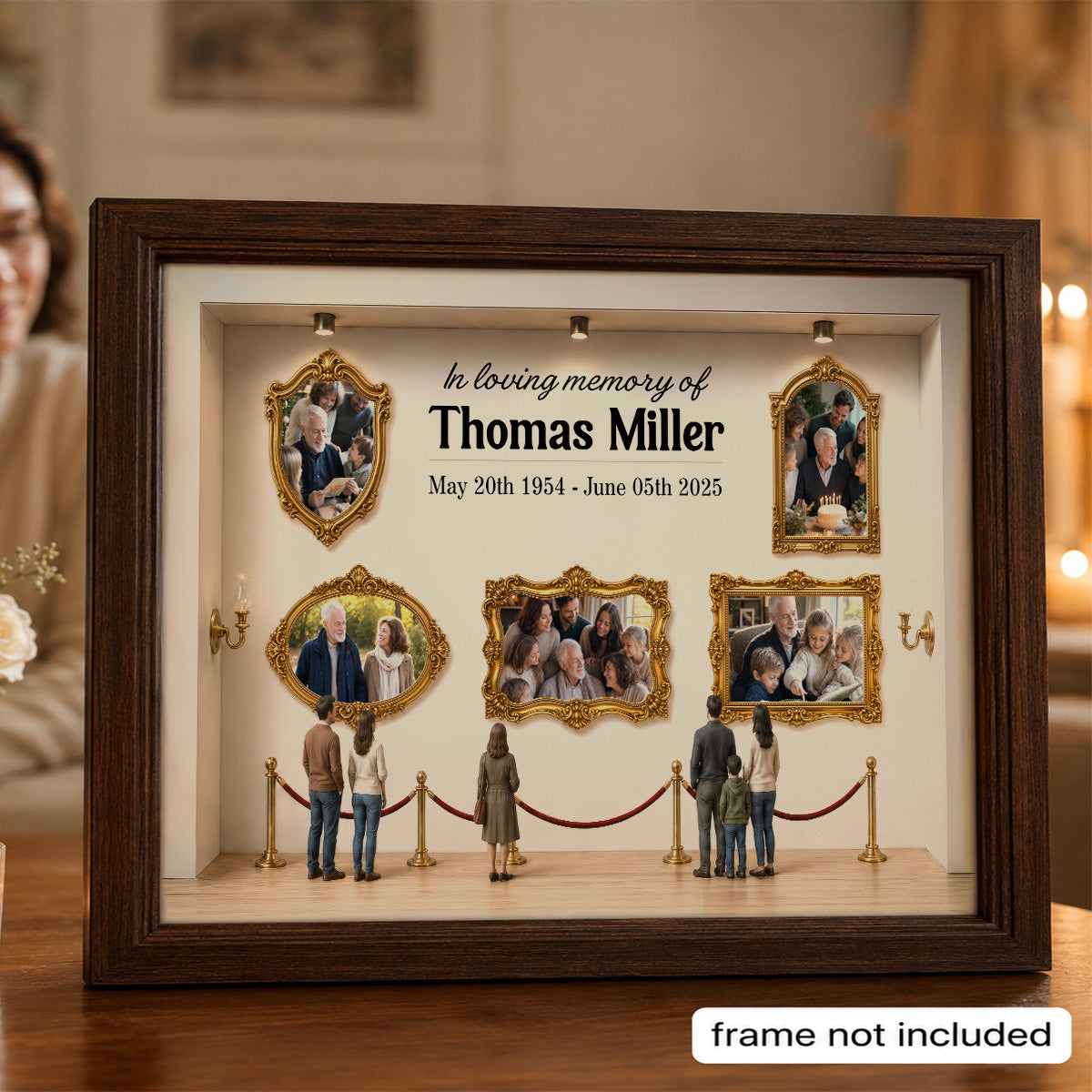 Personalized "Celebrating The Life Of A Loved One" Poster – Memorial Sympathy Gift & Keepsake