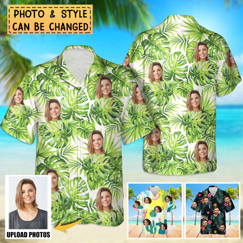 Personalized Upload Photo Hawaiian Shirt