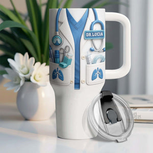 DR – Custom 40oz Tumbler | Personalized Gift For Doctor