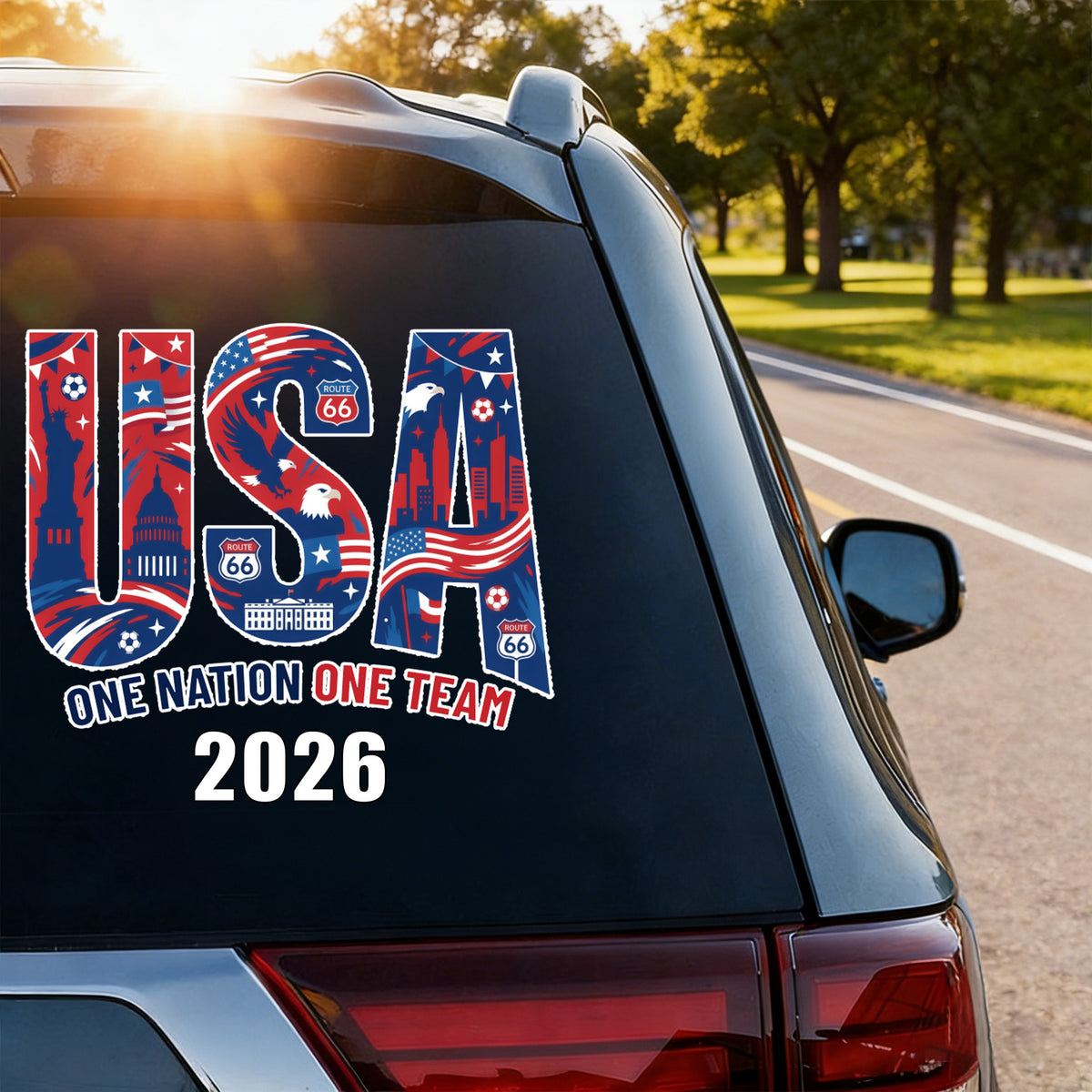 Rep Your Nation – Personalized 2026 Soccer Country Decal