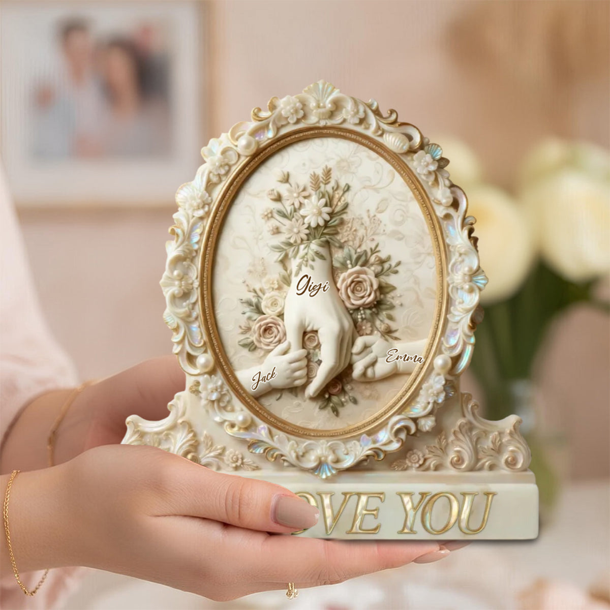 Our Little Blessing – Personalized Acrylic Plaque for the Child Who Made Us Whole