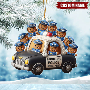 Our Department - Personalized Ornament Christmas Gift for Police Officer