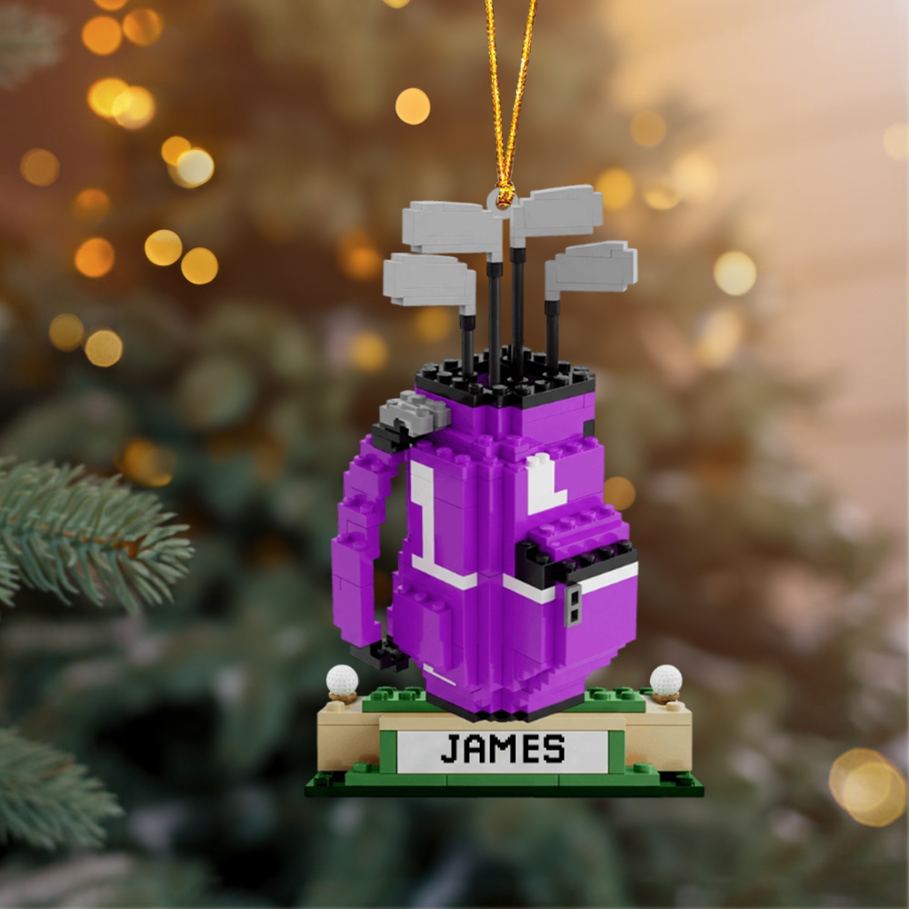 Love Golf - Personalized Golf Acrylic Ornament