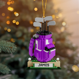 Love Golf - Personalized Golf Acrylic Ornament