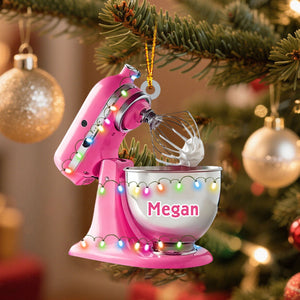 Baker Gift Baking Mixer - Personalized Christmas Ornament