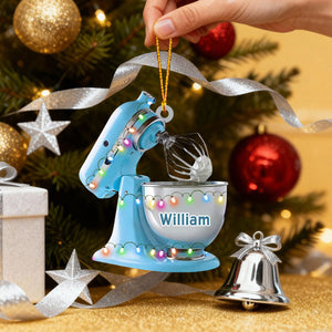 Baker Gift Baking Mixer - Personalized Christmas Ornament