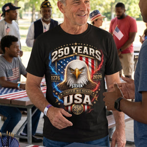 America 250th Anniversary Shirt - Personalized Gifts For Patriots