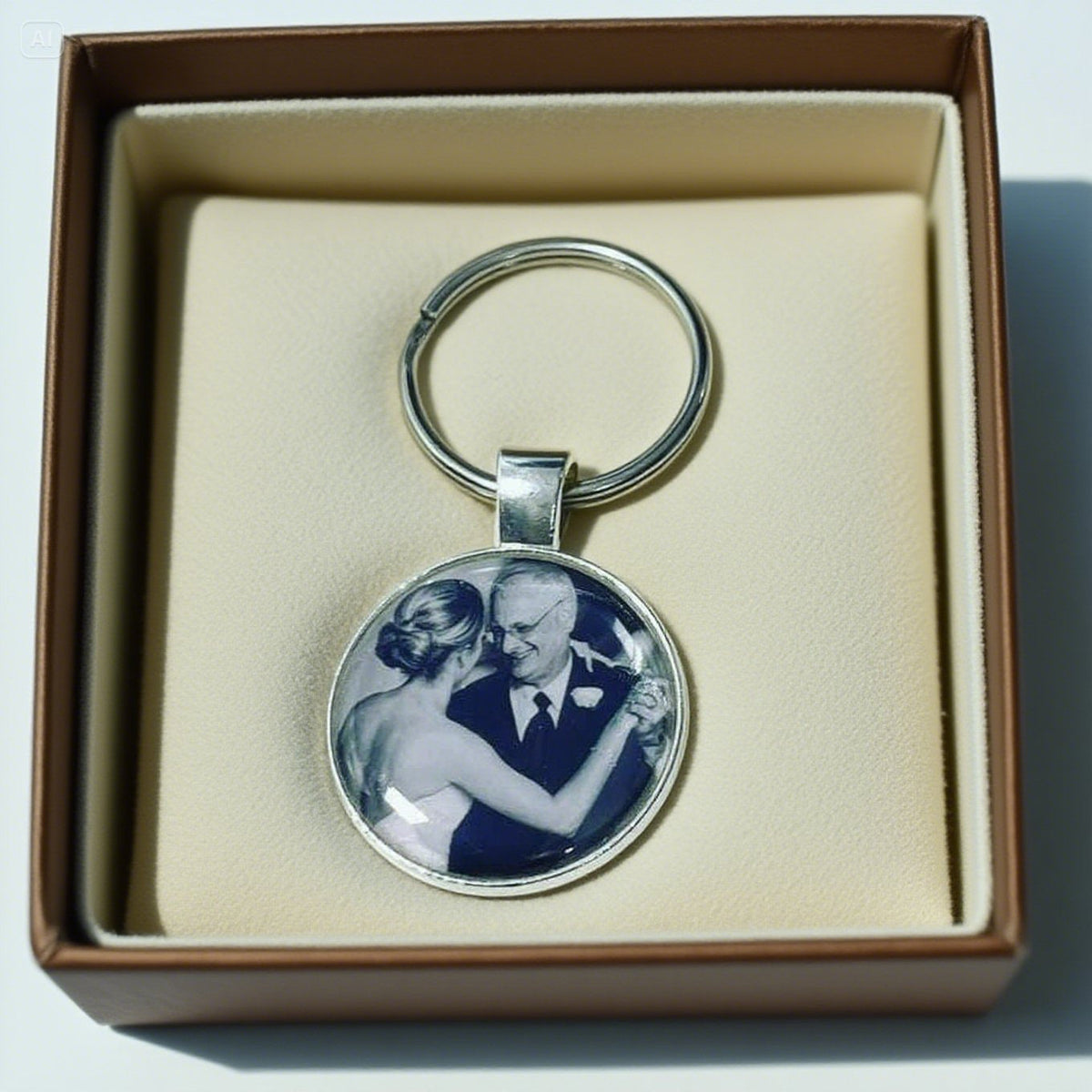 Personalized Photo Keychain For Loved Ones, Family Keepsakes
