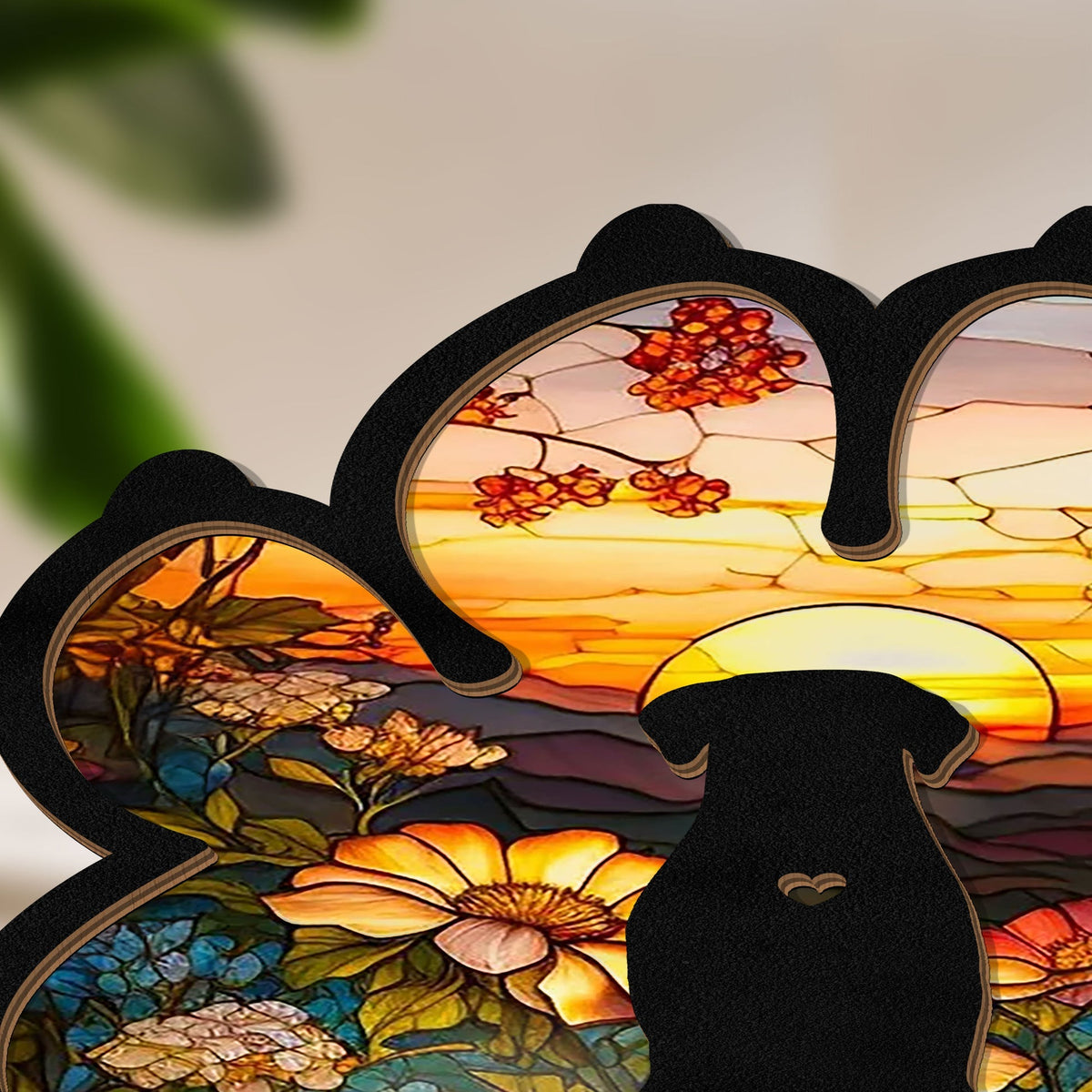 Dog Loss - Personalized Wood And Acrylic Night Light