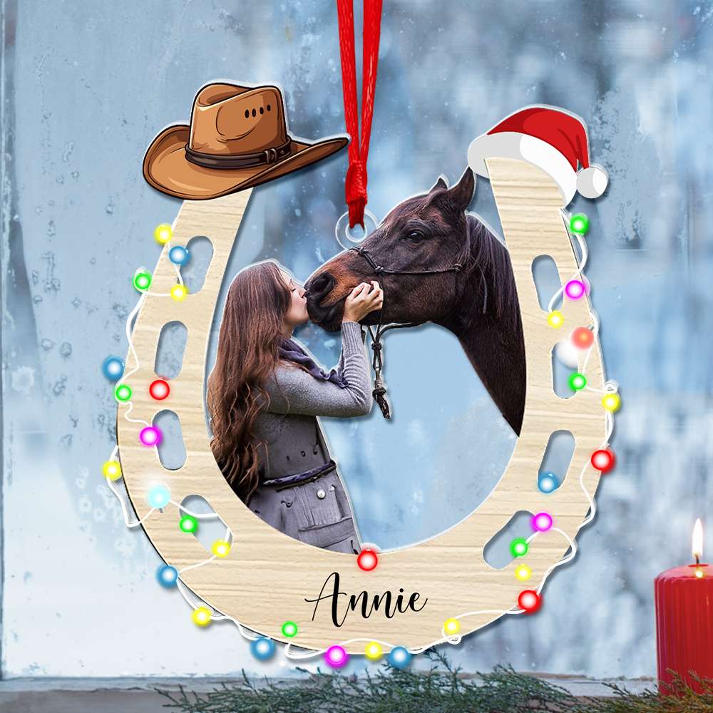 Personalized Gifts For Horse Lovers Acrylic Ornament