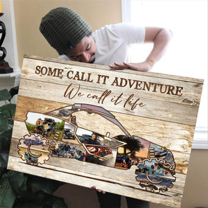 Personalized Off-Road Vehicle Photo Collage Poster