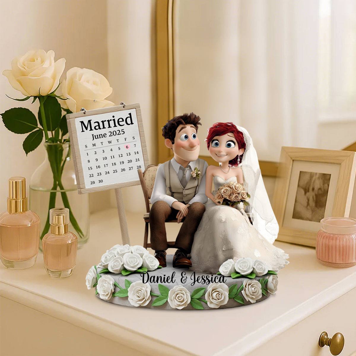 Happily Ever After - Personalized Couple Acrylic Plaque