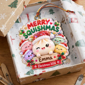 Merry Little Dumplings – Personalized Christmas Ornament