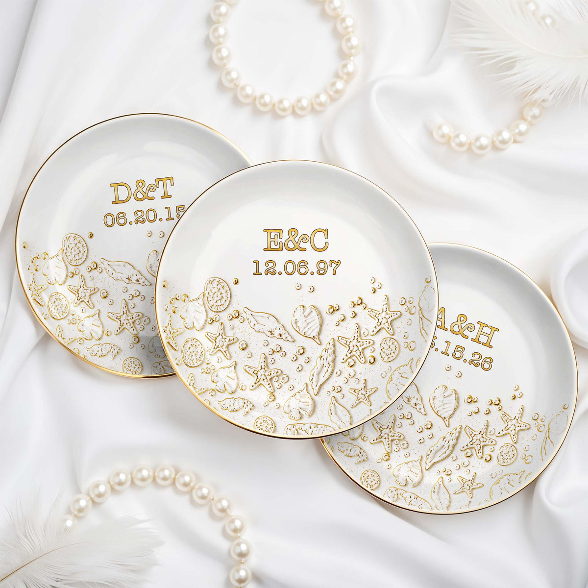 Our Special Day Beach, Ceramic Dish, Gift For Wife And Beach Lovers
