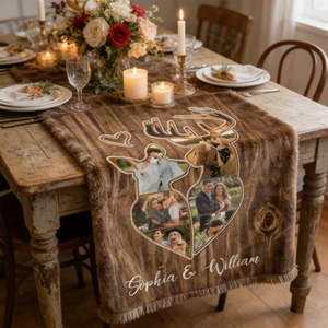 Personalized Couple Deer Hunting Memories Collage Blanket Deer Hunting Gifts For Couple