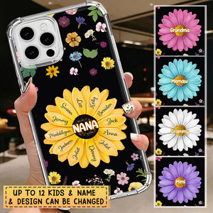 Personalized Gift For Grandma Mom Flower Space Phone case