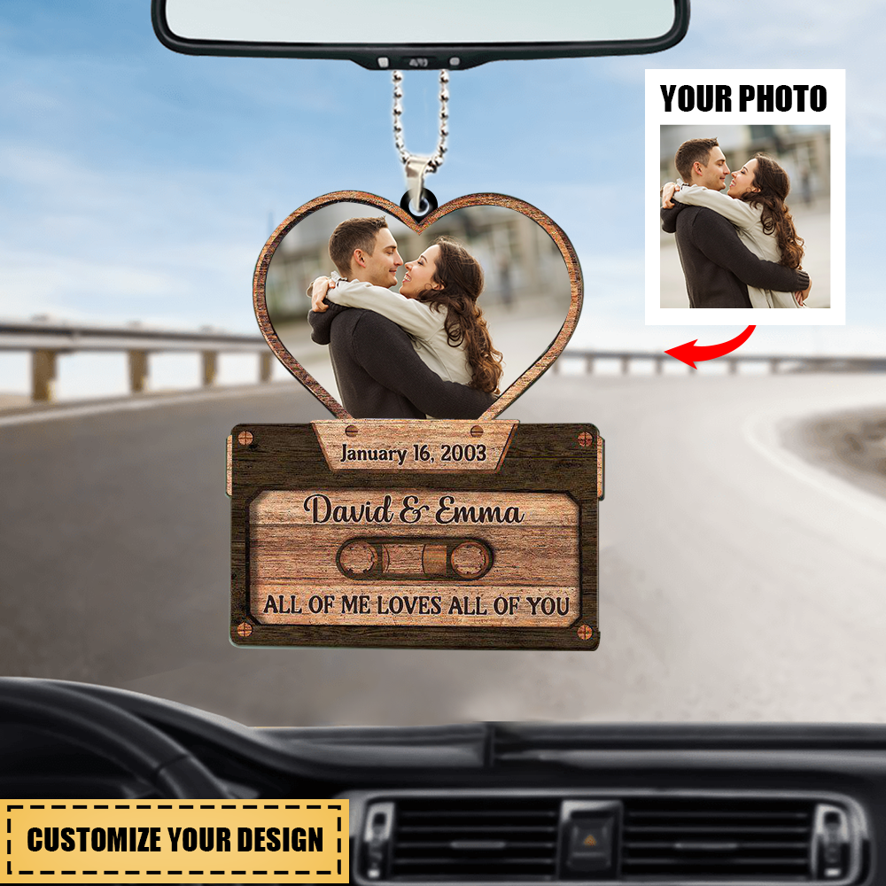 Favorite Song - Personalized Custom Photo Acrylic Ornament